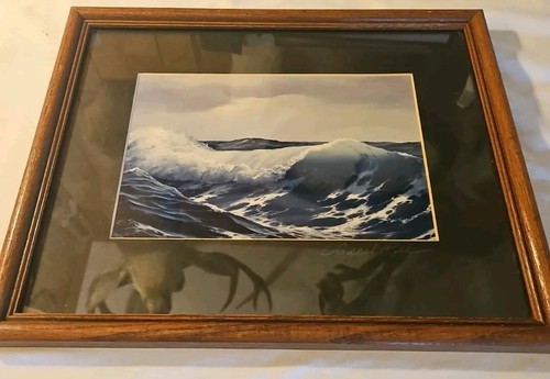 Cecil Lee Pacific Waves seltener signierter Druck!! Super Deal!! - Bild 1 von 7