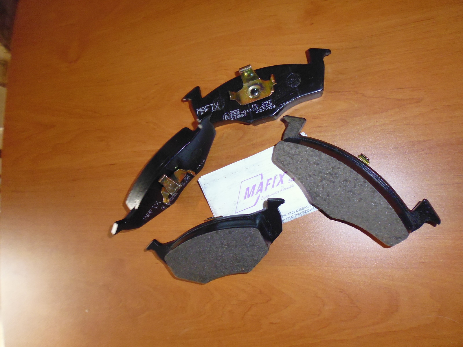 Plaquettes de frein avant pour Seat Ibiza II 1.4 et 1.6 de 1993 à 1999