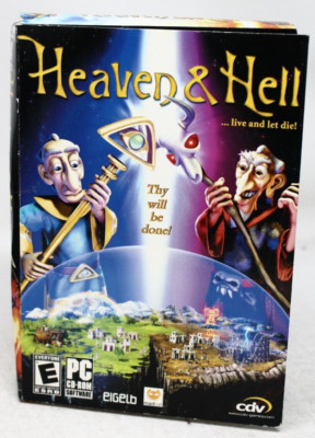 Heaven & Hell - (PC WIN, 2003) Video Game - CDV - New Sealed - See