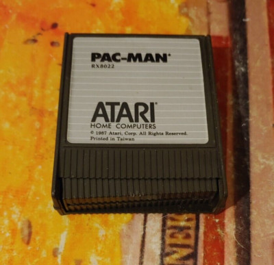 Pac-Man for  ATARI XL/XE 600 800 (1981) (Modul / Cartridge) working CXL8022