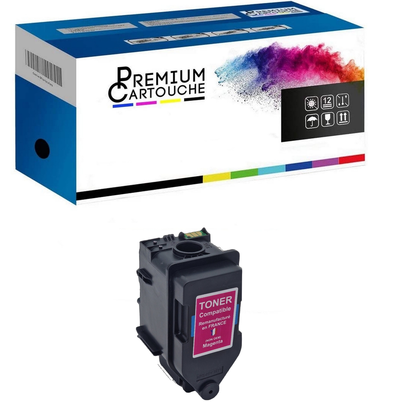 Toner TNP-79 Magenta compatible BIZH pour imprimer vos dossiers de réunion
