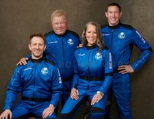 Astronaut William Shatner (Captain Kirk) Space Travel Bezos Blue Origin Rocket