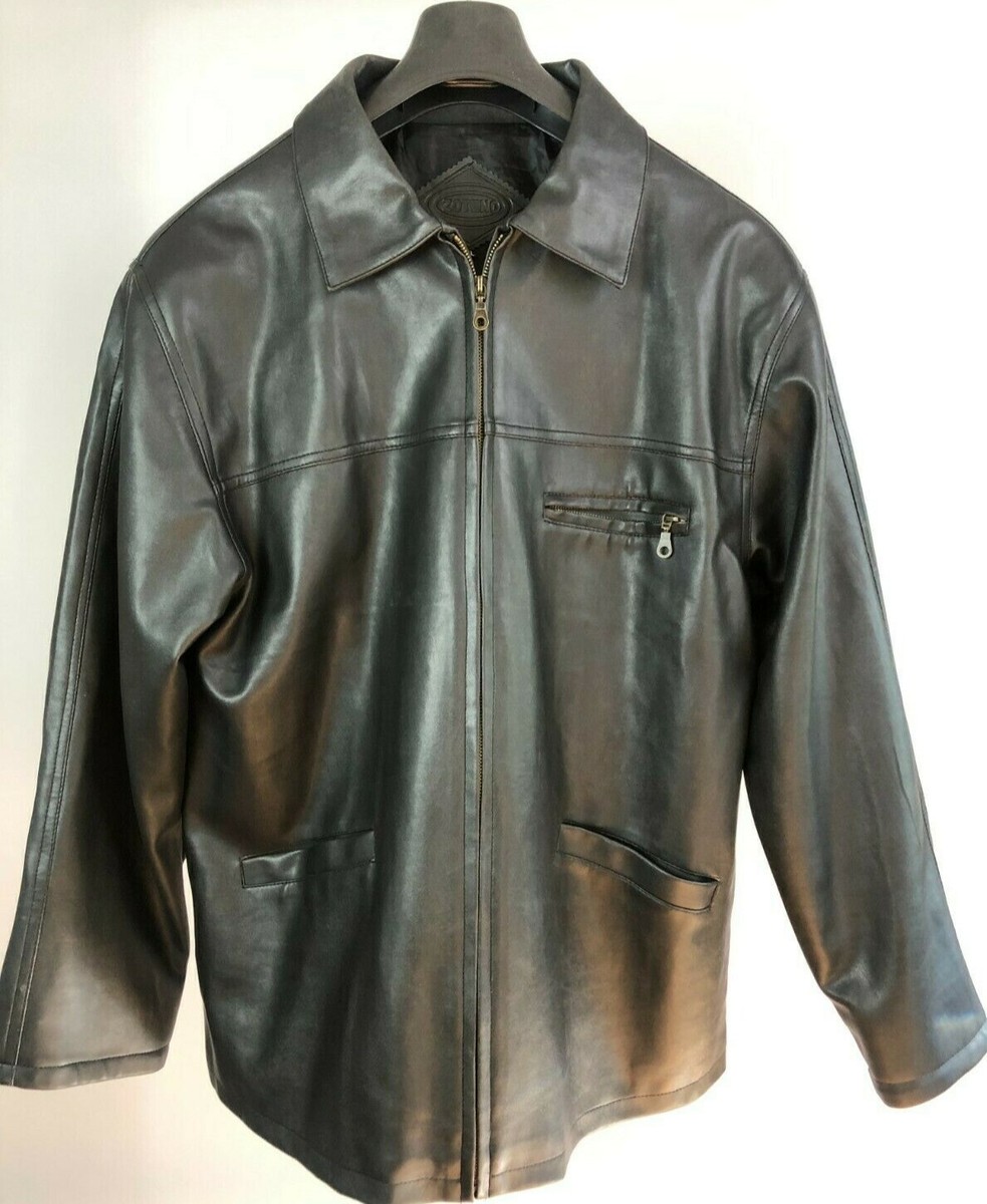 ZOTENO Men's Jacket] Size XXL - Zipper Closure, Lined, Buckle