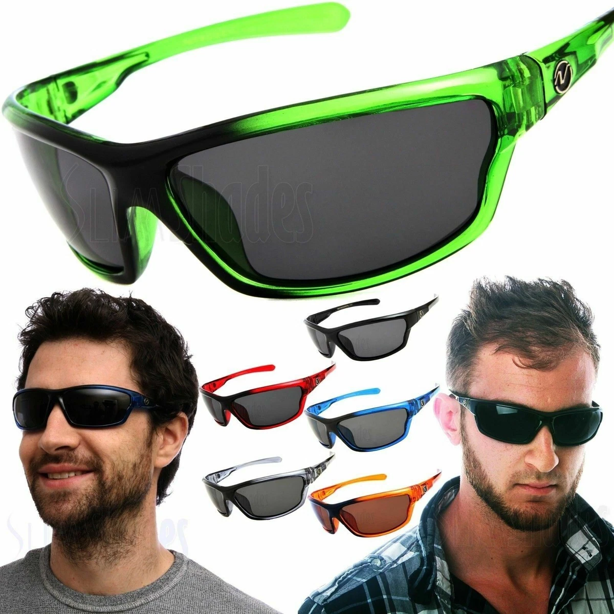 Nitrogen Polarized Sunglasses Mens Sport Running Fishing Golfing Driving  Glasses