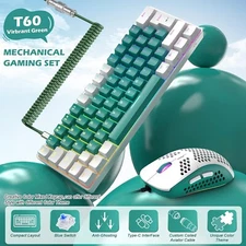 ZIYOU LANG T60 Wired Mechanical Gaming Keyboard and Mouse Combo