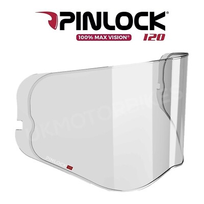 LS2 PINLOCK 120 KLAR FF811 VECTOR II MAX VISION ANTI FOG VISIEREINSATZ DKS457