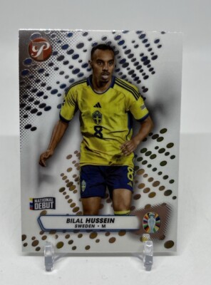 2023 Topps Pristine Road to UEFA Euro 2024 Bilal Hussein #176 | eBay