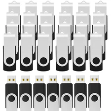 Black 128MB 1G 2G 4G 8G USB 2.0 Flash Drive Rotating U Disk Pen Thumb Drive LOT