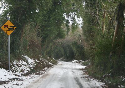 Photo 6x4 Near Glenealy, County Wicklow Gleann Fhaidhle Just above the vi c2010