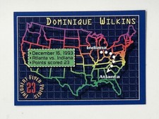 1993-94 Topps Stadium Club Dominique Wilkens Frequent Flyer Points Card #1 MINT!