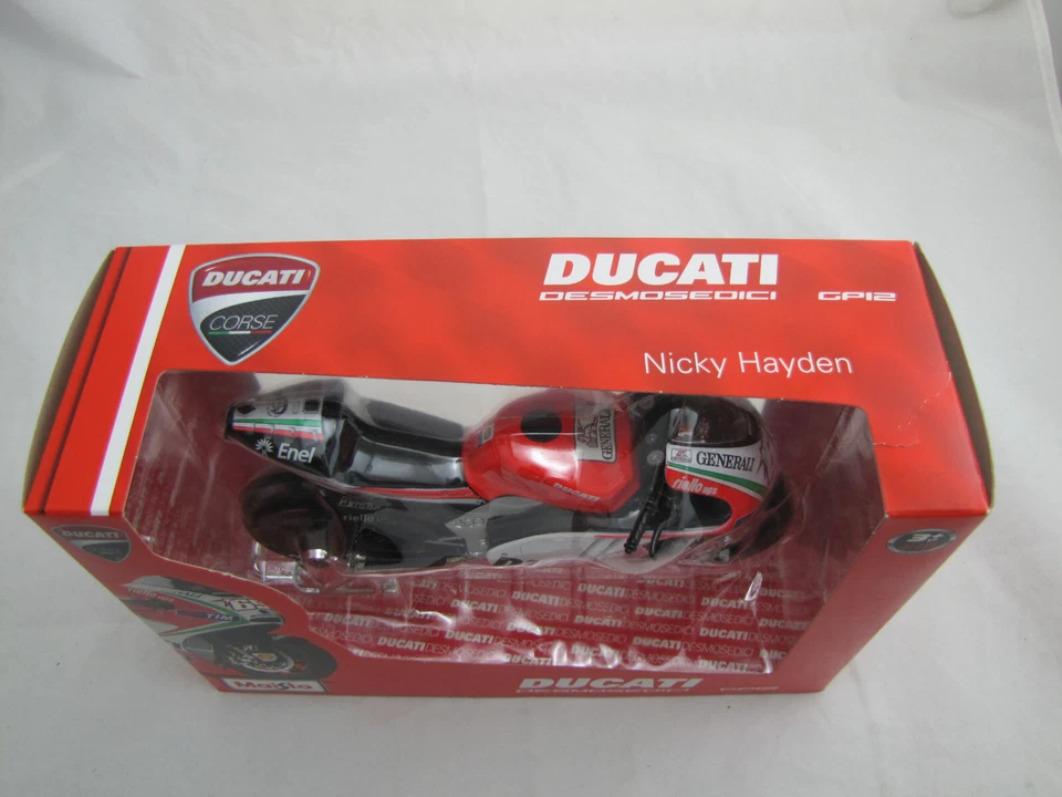 Maisto 31401 Ducati Desmosedici GP12 Nicky Hayden #69 - 1:10 - Rarität - - Bild 2 von 4