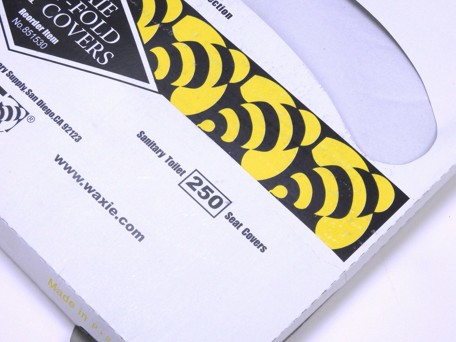 Box of 250 Waxie 041 Seat Covers for Sanitary Tolilets 851530 eBay