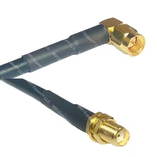 RFC240UF SMA MALE ANGLE to SMA FEMALE RF Cable FAST-SHIP LOT