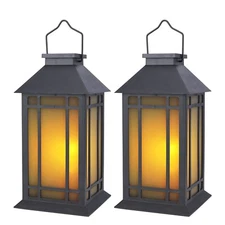 Afirst Solar Lantern Outdoor, Hanging Lights Decorative Outdoor Lighting Wate...
