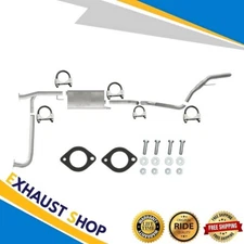 Exhaust Resonator+Muffler+Pipe Fit 05-19Nissan Frontier|09-12Suzuki Equator 4.0L