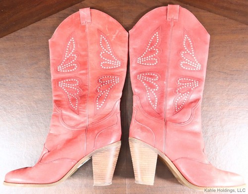 JS-Caralee Boots Leather Upper Size 