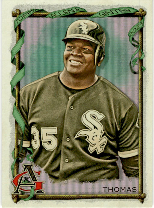 2023 Topps Allen & Ginter Hot Box Foil #97 Frank Thomas  Silver Portrait