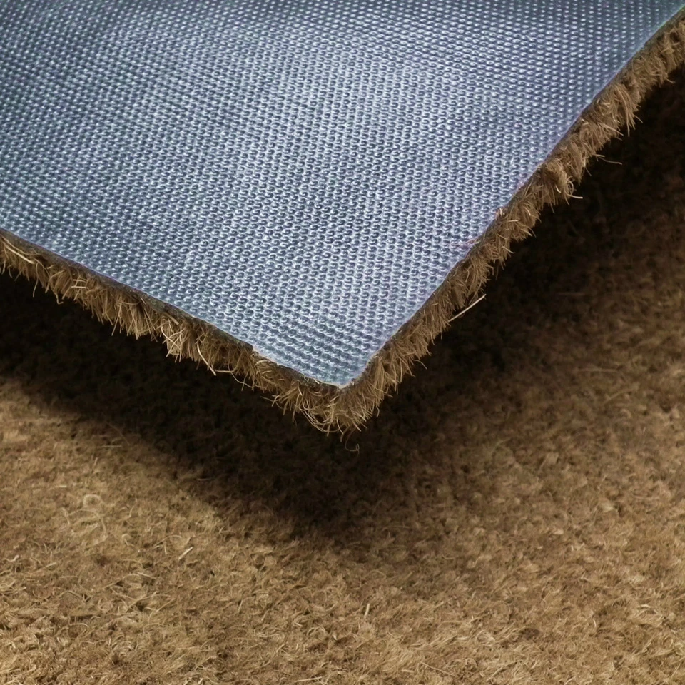 Heavy Duty Natural Coir Entrance Matting Reception Foyer Door Mat 17mm - Image 3 of 3