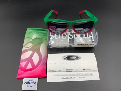 Oakley Grenade Fade Frogskins W/ Black Iridium Lens LE 1st RELEASE RARE