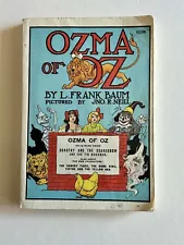 1907 Ozma of Oz Frank L. Baum Reilly & Lee Co Book - Wizard of Oz Paperback