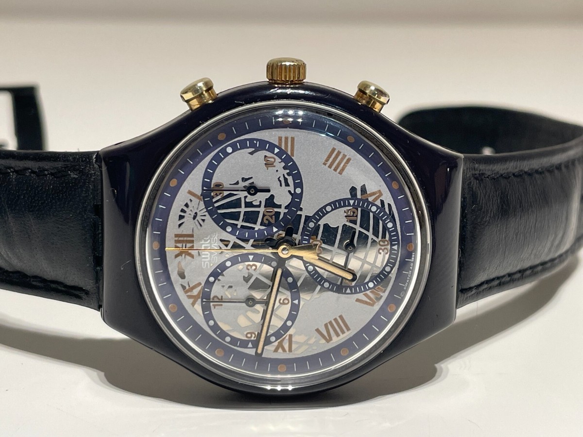 VINTAGE BEAUTIFUL MEN'S CHRONOGRAPH QUARTZ WATCH 