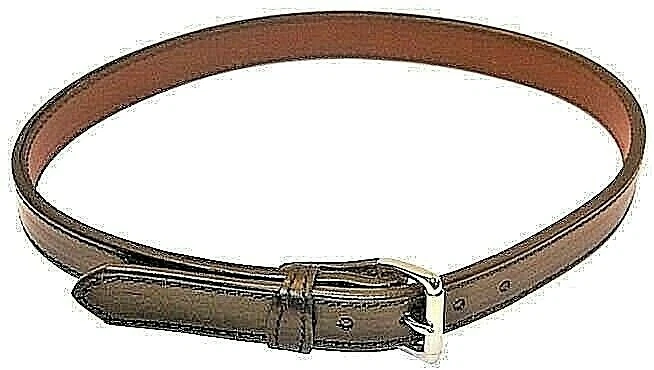 Leather Gun Belts Custom Handcrafted 1 1/4 TO 2" Doubled and stitched - Image 3 of 4