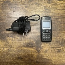 Nokia 1600B Type RH-65 Mobile Cell Phone Black w/ Battery Charger