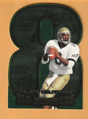 Daunte Culpepper Central Florida Knights 1999 Press Pass Big Numbers Die Cuts