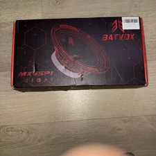 Batvox MX65P1 Black 100W Max 6.5" High Efficiency Midrange Speakers Pair