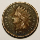 1879 Indian Head Cent F-Details/ Corrosion  "Actual Coin Pictured - Not Cleaned"