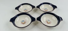4 Piece Taylor Smith Taylor Versatile Cobalt Blue Handled Bowls