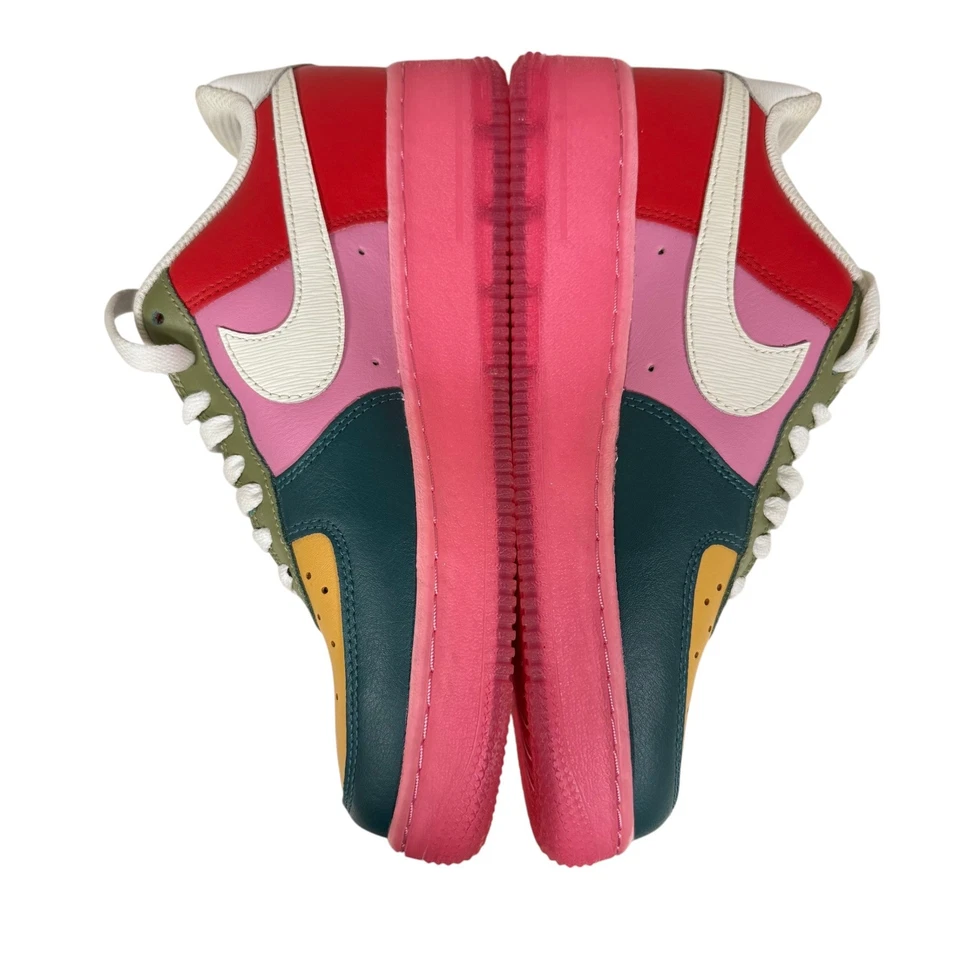 Nike Air Force 1 Low Color Block Size 6 Rare Colorway - Image 3 of 4