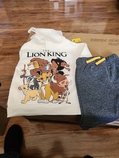 Disney The Lion King Simba Large Graphic Sweatshirt  Jogger Size 2T
