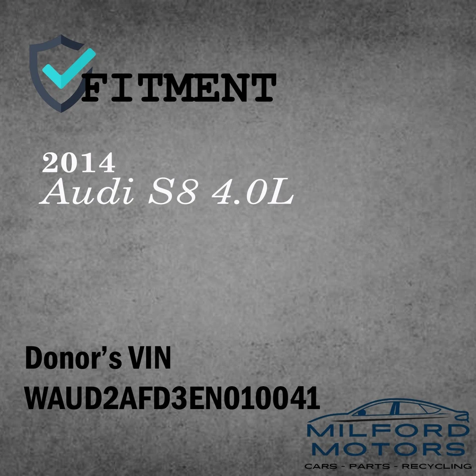 Audio Equipment Radio Receiver Fits 2014 Audi S8 Sedan 4.0L ID: 4H0035082G - Image 4 of 4