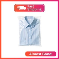 105 Pcs Clear Cellophane Bags, 10x14 Inch Resealable Poly Bag, Self Sealing Shir