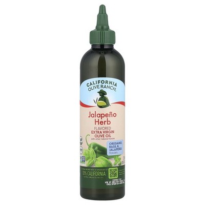 Extra Virgin Olive Oil, Jalapeno Herb, 8.5 fl oz (250 ml)