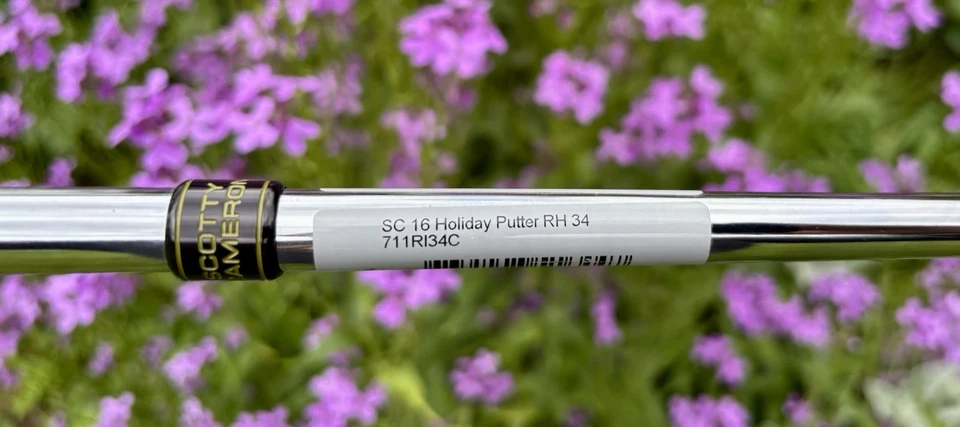 New Scotty Cameron Holiday 2016 34" Putter Golf Club H-16 Camo Mil Spec 5MB - Image 4 of 4