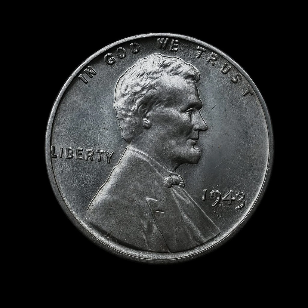 未曾流通Steel 1943 年林肯麦穗美国小美分硬币(1909-1958) | eBay