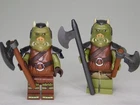 LEGO Star Wars Pair of Gamorrean Guard Minifigures! w/Axes From sets 75326, 9516