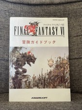 Final Fantasy 6 VI Adventure Guide Book Ninte...