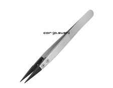 ENGINEER ESD Tweezers Anti-Static Standard Type 130mm PTZ-41