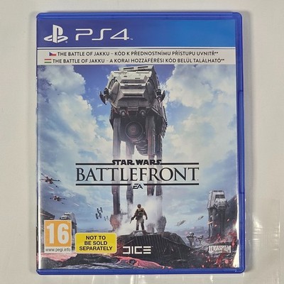Star Wars Battlefront Videospiel Disc und Hülle für PlayStation 4 PS4 | Kostenloser Versand