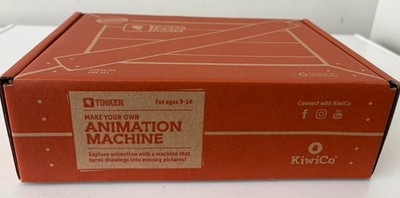 KiwiCo Tinker Crate Make Your Own Animation Machine