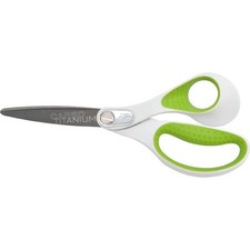 Heavy Duty CarboTitanium-Bonded 8" Straight Scissors - Durable Fabric Scissor...