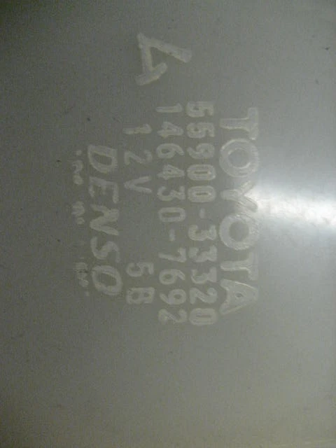 Used A/C Selector Switch fits: 2000 Lexus ES300  Grade A Foto 3 de 4