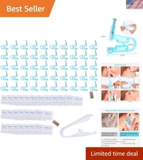 50PCS Disposable Ear Piercing Gun Kit – Safe, Sterile, and Easy-to-Use for Fl...