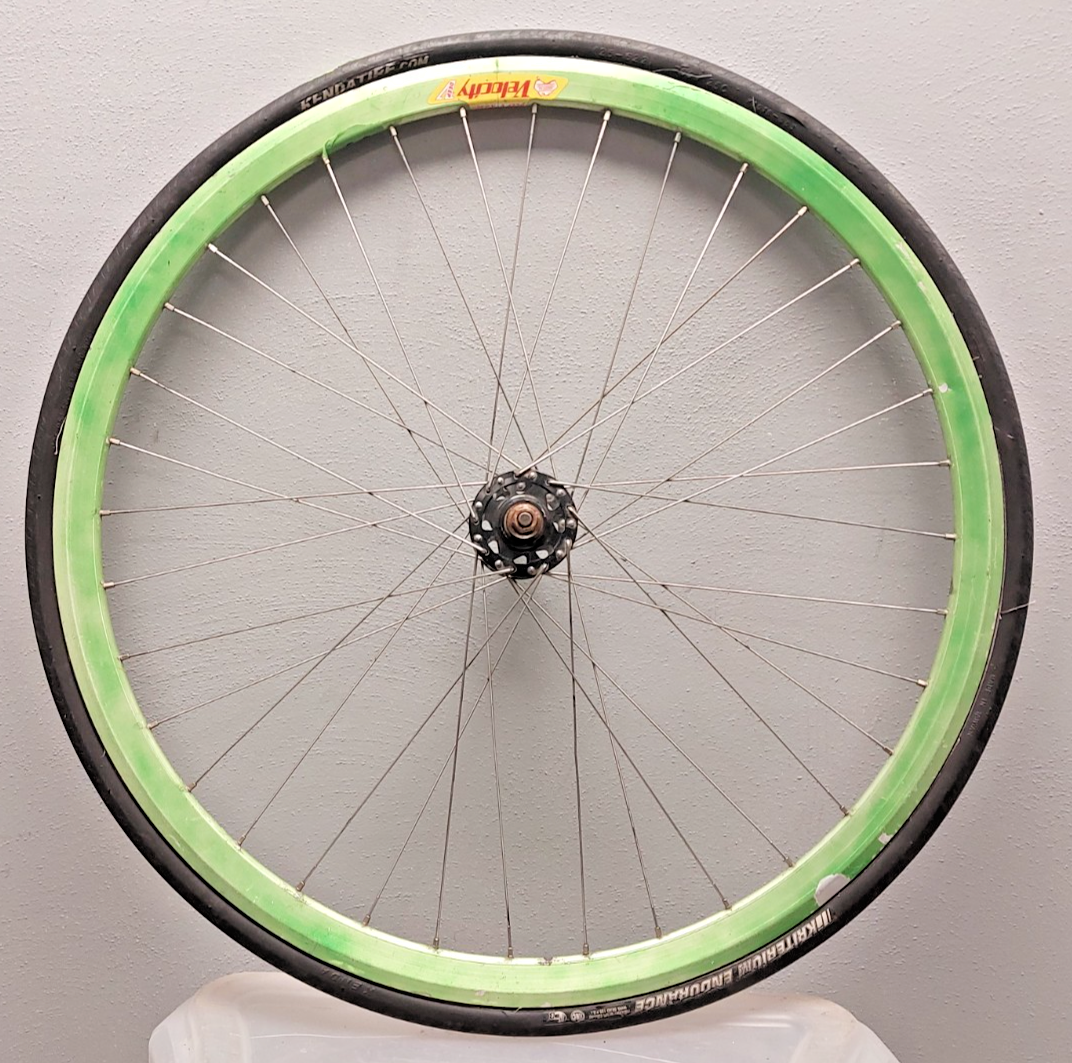 Velocity Deep V 700c Front Road Bike Wheel 100mm Clincher 32S