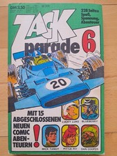 ZACK PARADE Nr.6 von 1974 Mick Tangy, Valerian, Blueberry, Lucky Luke... - TOP