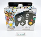 Official OEM Nintendo GameCube Controller Super Smash Bros. Black DOL-003 - New