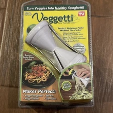 Brand New Vegetti Spiral Vegetable Slicer Cutter Makes Veggie Pasta